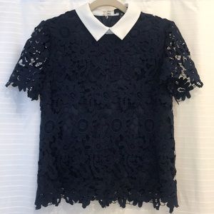 AQUA lace top